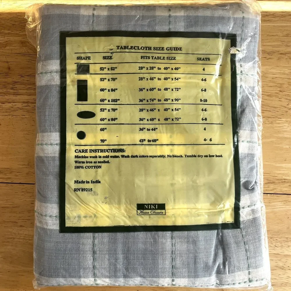 Niki Home Classics Oblong Tablecloth 60x84 